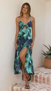 Dreamers Midi Dress - Calista Print