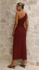 Kourt Maxi Dress - Cherry
