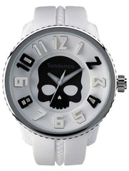 Tendence Round Gulliver Black with White Skull