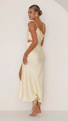 Nyla Maxi Dress - Yellow