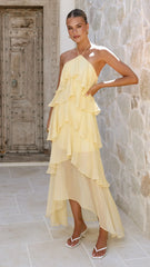 Soho Maxi Dress - Yellow