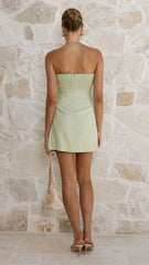 Dana Strapless Mini Dress - Mint
