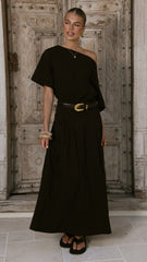 Aleski Maxi Dress - Black