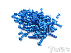 ASS-TA05 7075-T6 Alum Screw set 97pcs. For Tamiya TA-05