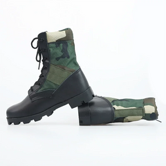 LOUIHAWK Men’s Tactical Desert Boots — Camouflage Outdoor Combat Shoes