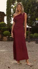 Gigi Maxi Dress - Wine