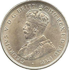 British West Africa | 2 Shillings Coin | Palm Tree | George V | KM:13a | 1920