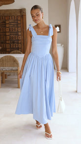 Haisley Maxi Dress - Blue