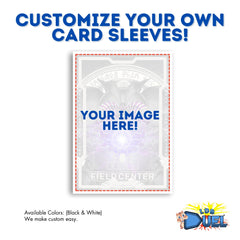 Our custom card sleeves offer a perfect blend of style and protection for your cherished cards, available in both standard and Japanese sizes to suit your needs.
Yugioh - MTG - Digimon - Pokémon - Custom Art - Dragon Shield - Cool - Unique Design