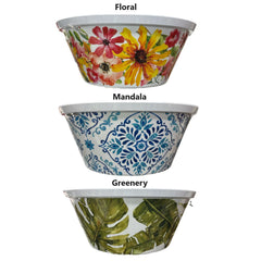 Member's Mark Hanging Melamine Flower Pot With Stainless Steel Chain