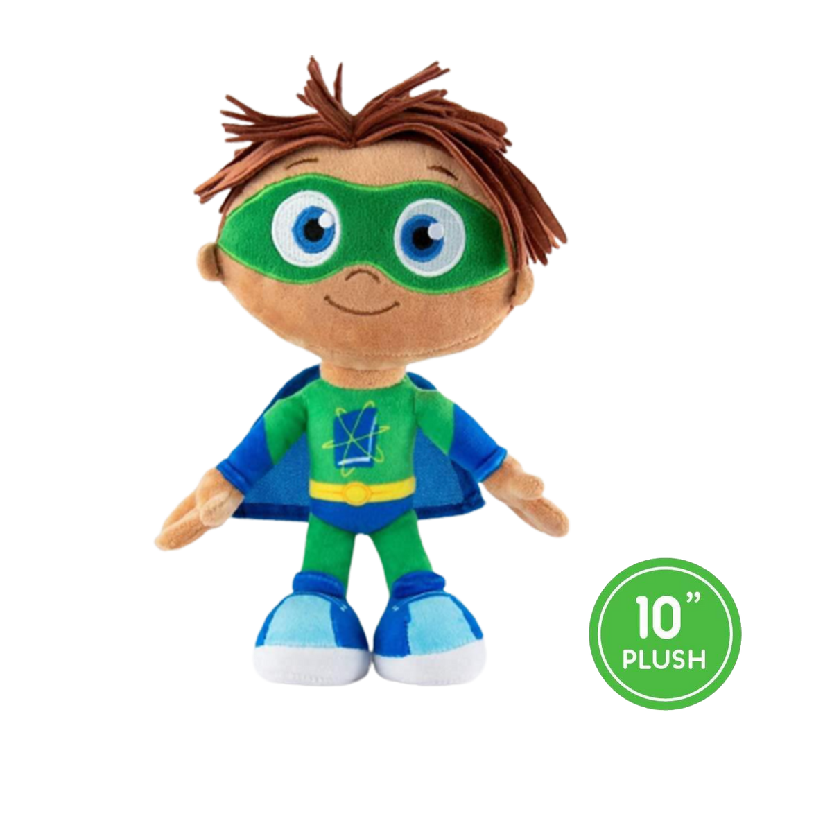 Super Why! Plush Whyatt Beanstall Doll Wyatt Green Willy Super Readers Licensed