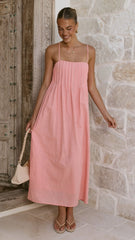 Stayla Maxi Dress - Coral