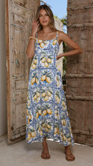 Natalle Maxi Dress - Summer in Sorrento