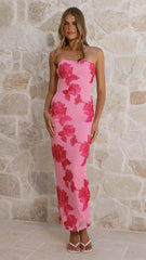 Alara Maxi Dress - Pink