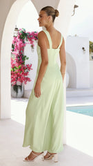 Sofia Maxi Dress - Key Lime