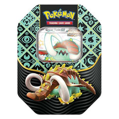 LRG Pokémon TCG: Scarlet & Violet 4.5 Paldean Fates Tin - Great Tusk/Iron Treads/Charizard