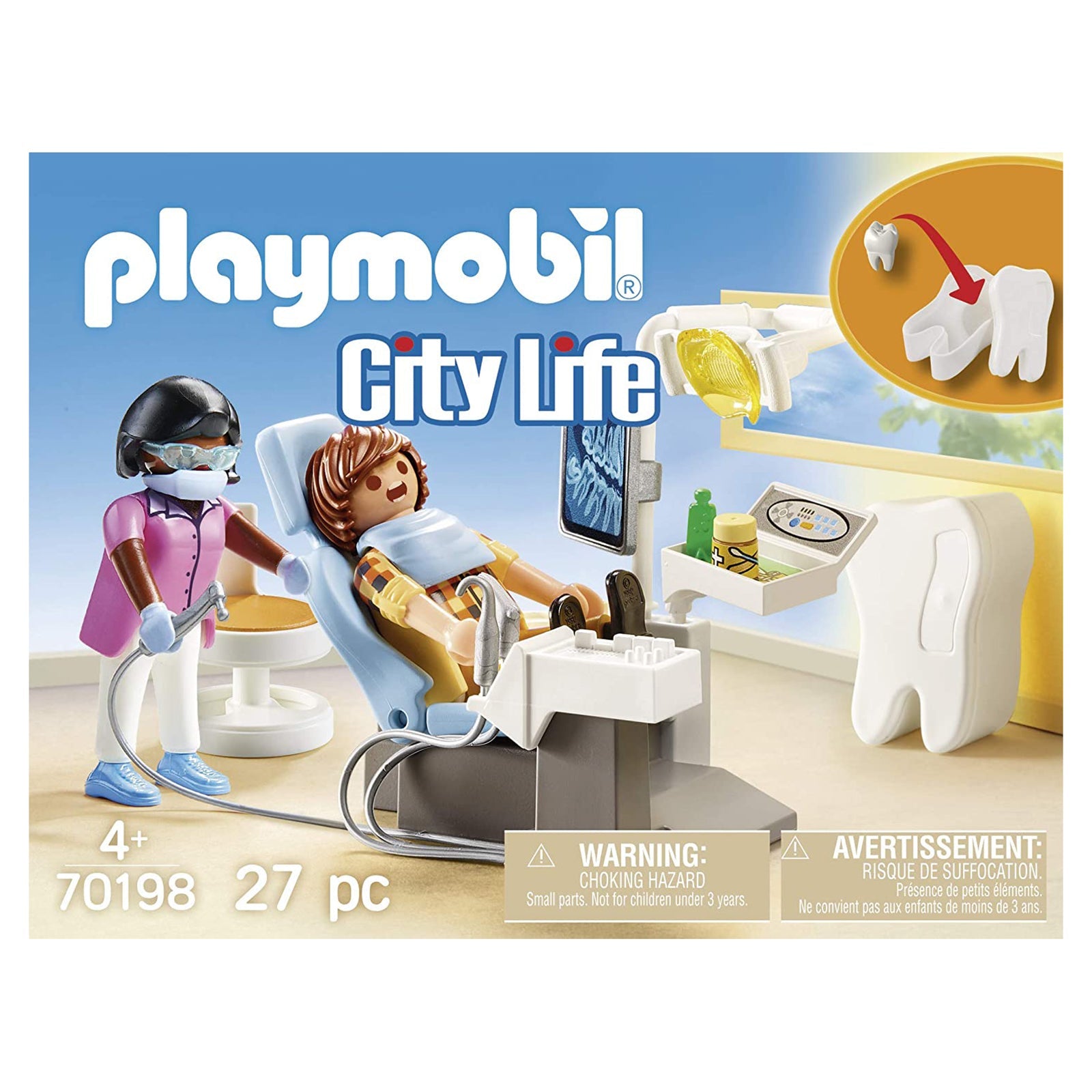 Playmobil City Life Dentist Building Set 70198 - Radar Toys