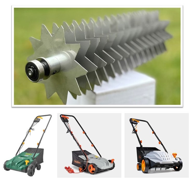 Verticutter Cassette for Screwfix FPRS/NMRS/WR6002-1500, VonHaus 1300W/1500W and Hyundai 1532E scarifiers
