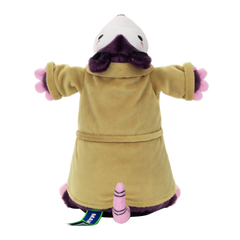 Three Opossums in a Trench Coat Plushie