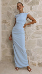 Lilah Maxi Dress - Baby Blue