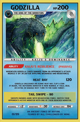 Godzilla [Kai-Sei Era] #3 - ECC Exclusive Sukesha Ray / Franck Uzan Playing Card Variant (10/8/25) East Coast Comics