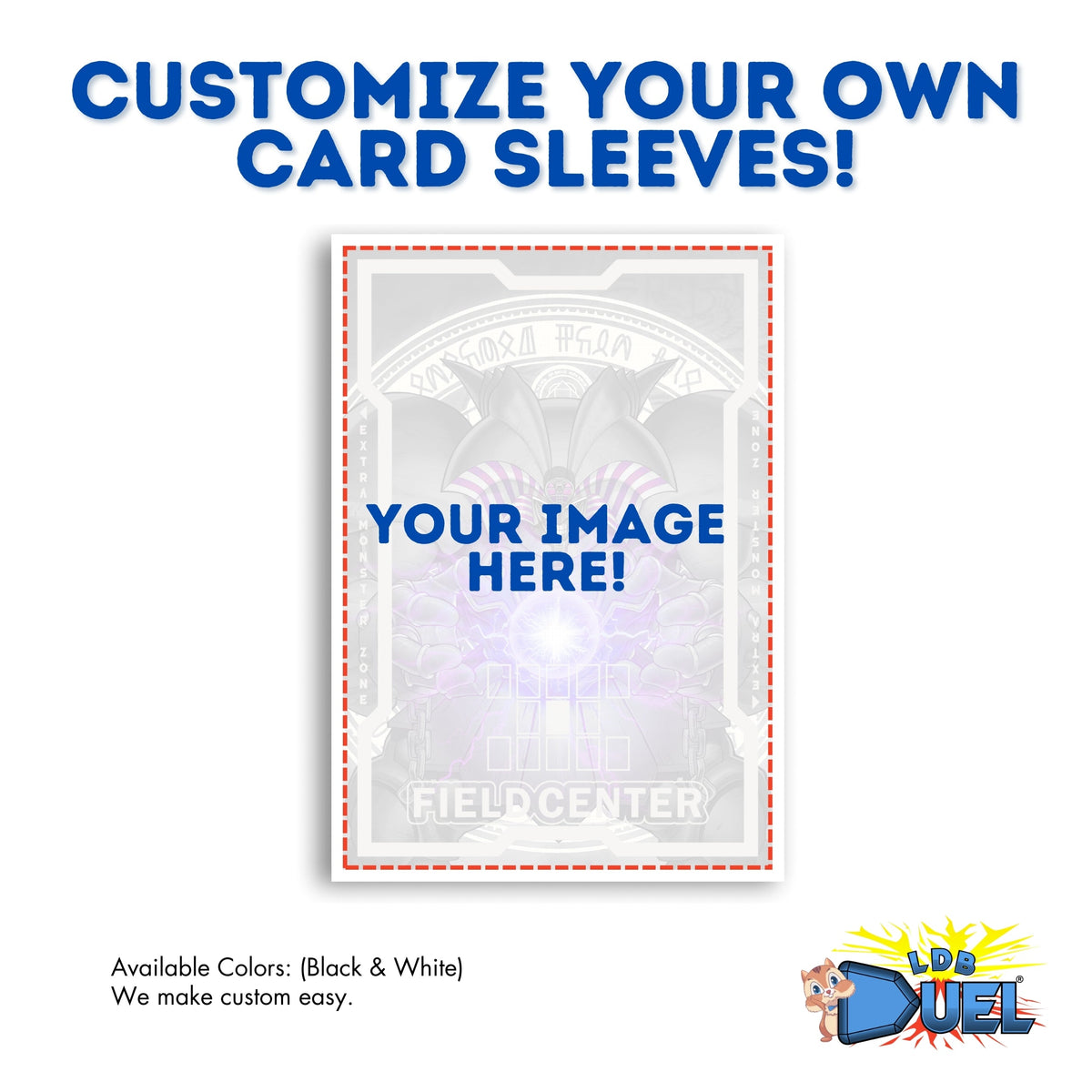 Our custom card sleeves offer a perfect blend of style and protection for your cherished cards, available in both standard and Japanese sizes to suit your needs.

Yugioh - MTG - Digimon - Pokémon - Custom Art - Dragon Shield - Cool - Unique Design