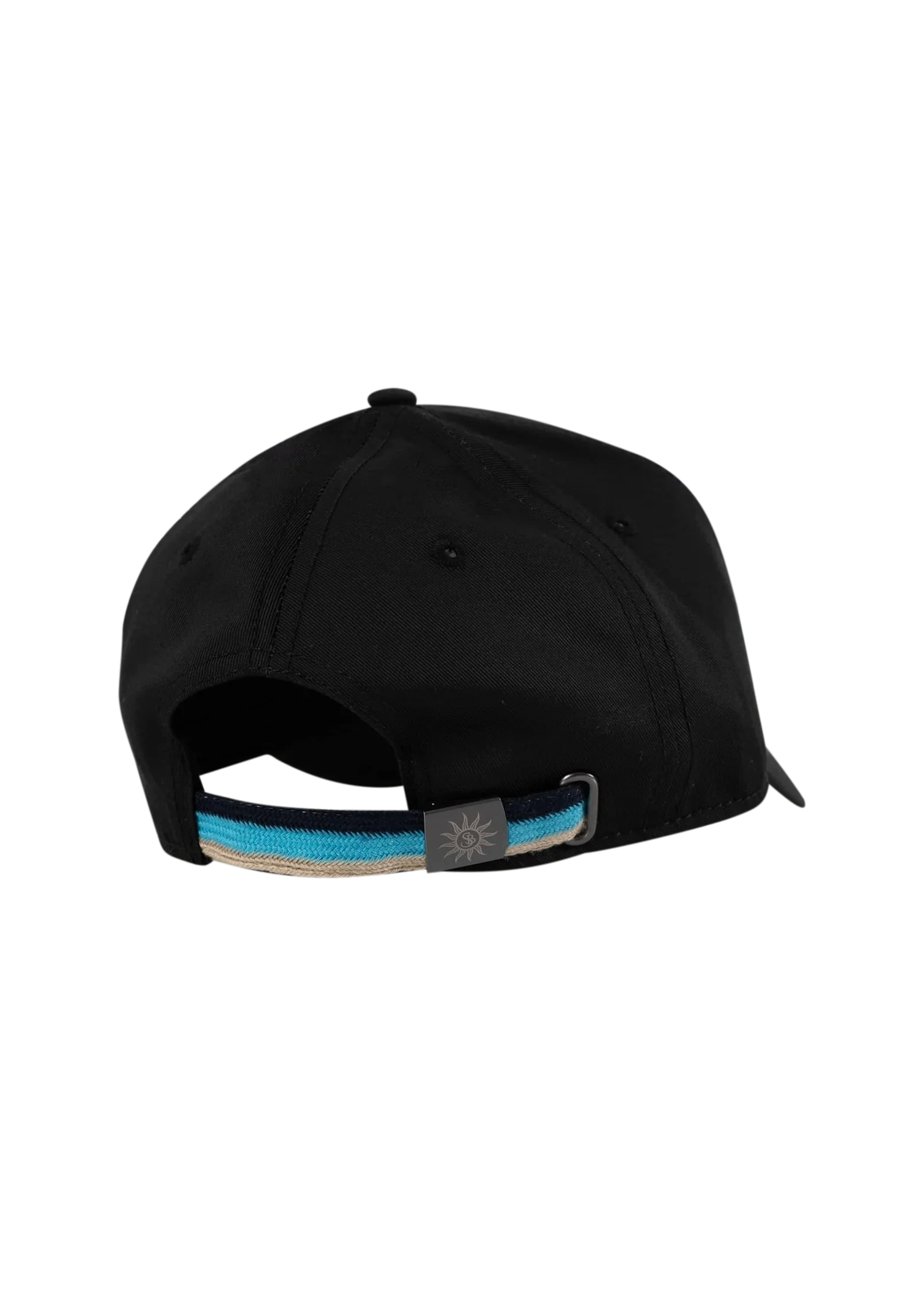 Sandbanks Tonal Badge Logo Cap - Black - Sandbanks